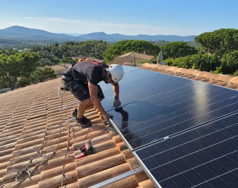 Installateur panneaux solaires Budos — pose photovoltaïque sur toiture