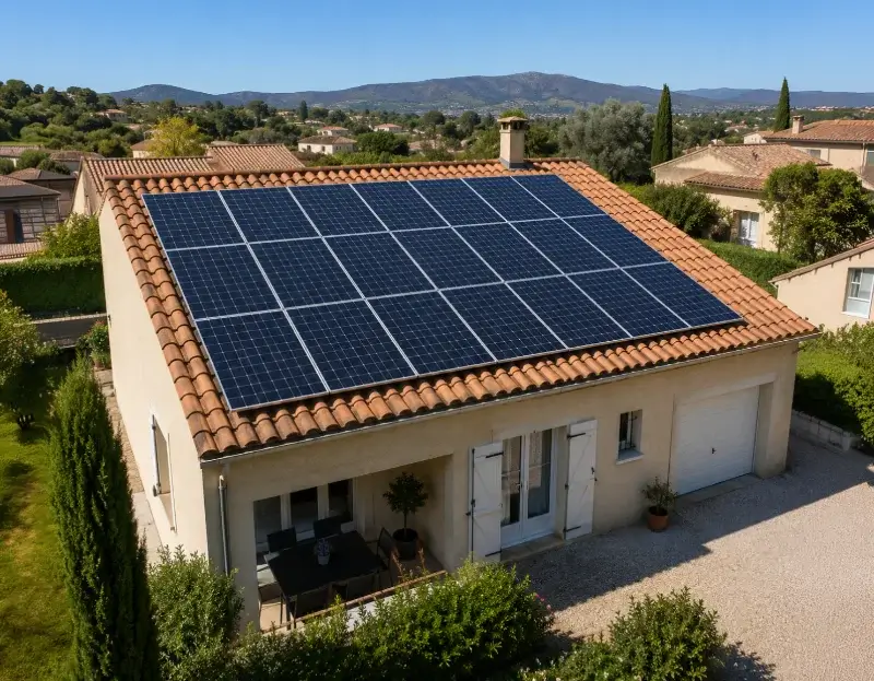 Prime à l'autoconsommation panneaux solaires Budos — aide financière de l'État